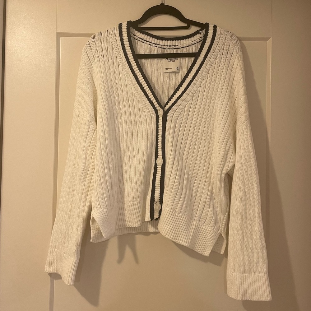 Abercrombie & Fitch varsity cardigan